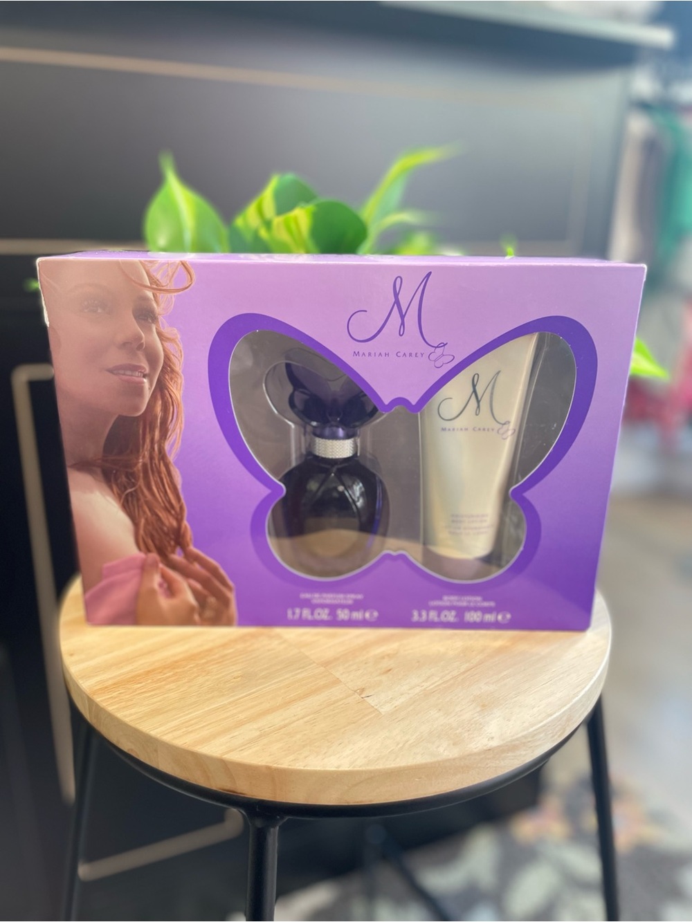 M Eau de Parfum & Body Lotion Gift Set - Purple